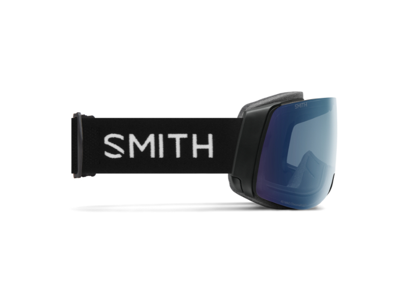 Smith 4D Mag Low Bridge Fit Goggle + Blue Mirror Lens Smith 4D Mag Low Bridge Fit Goggle + Blue Mirror Lens